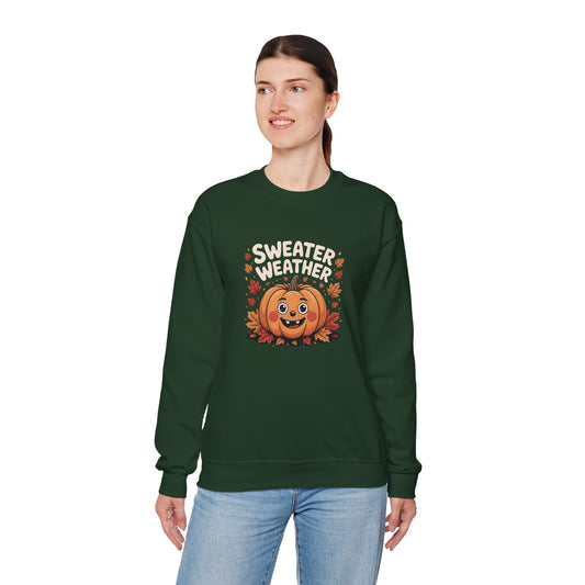 Happy Pumpkin "Sweater Weather" Sweatshirt