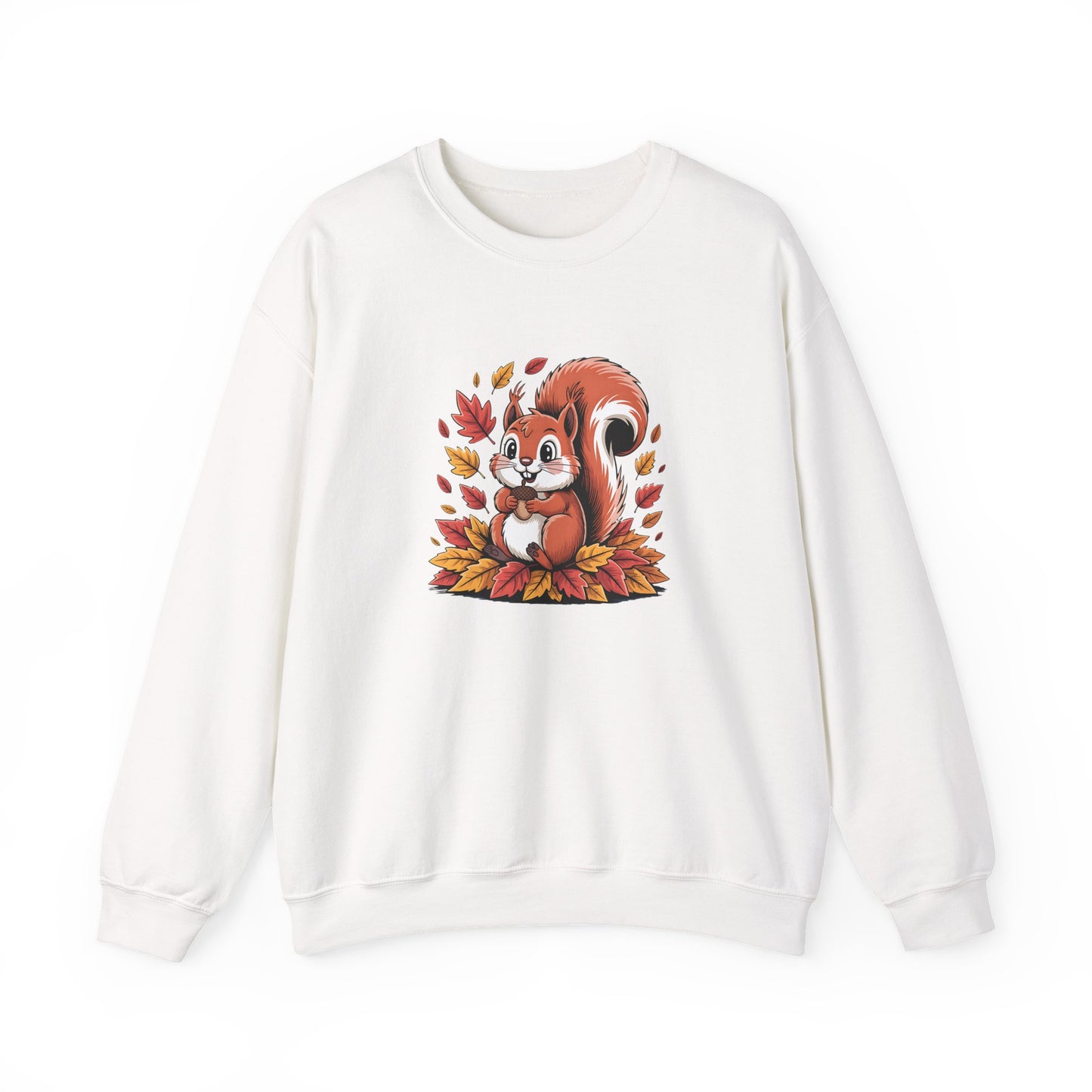 Cozy Autumn Squirrel Sweatshirt