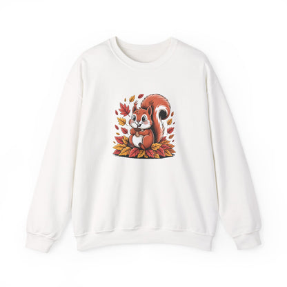Cozy Autumn Squirrel Sweatshirt