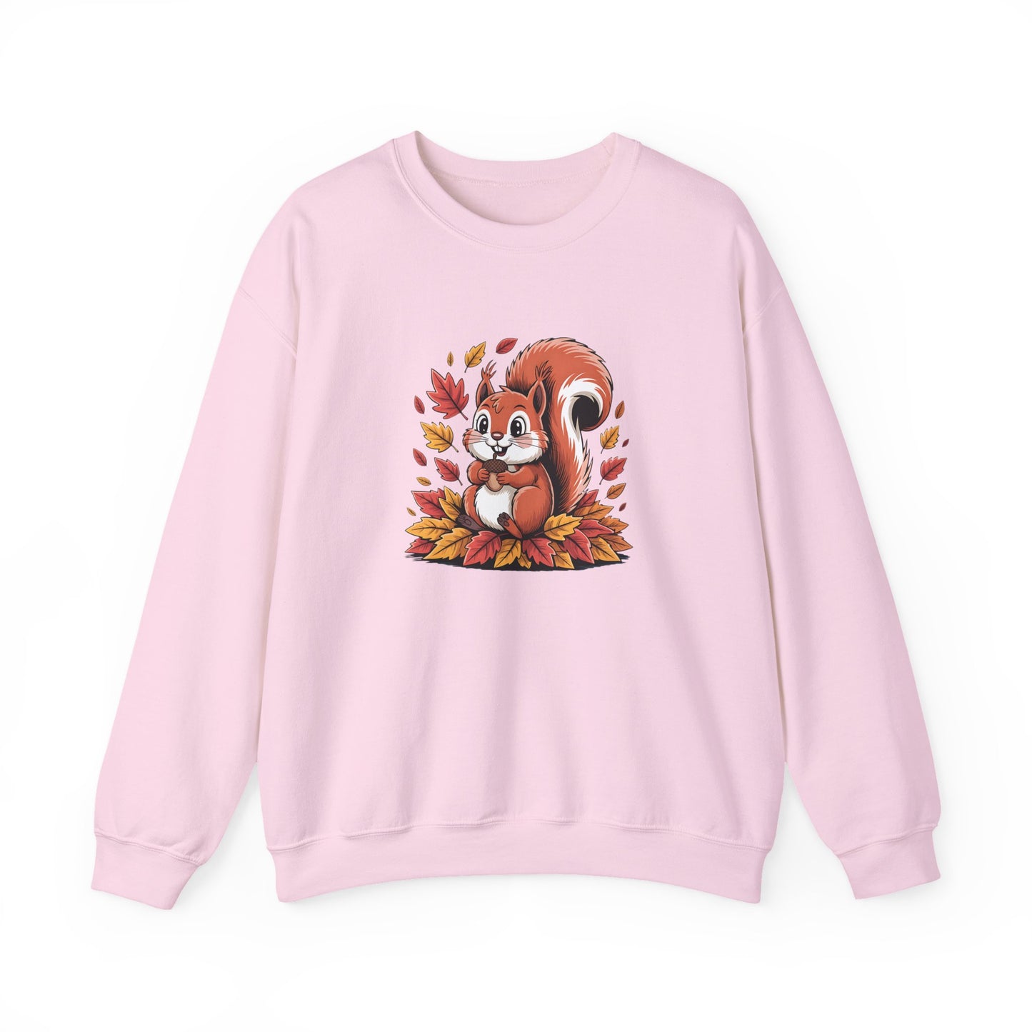 Cozy Autumn Squirrel Sweatshirt