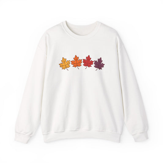 Gradient Autumn Leaves Sweatshirt