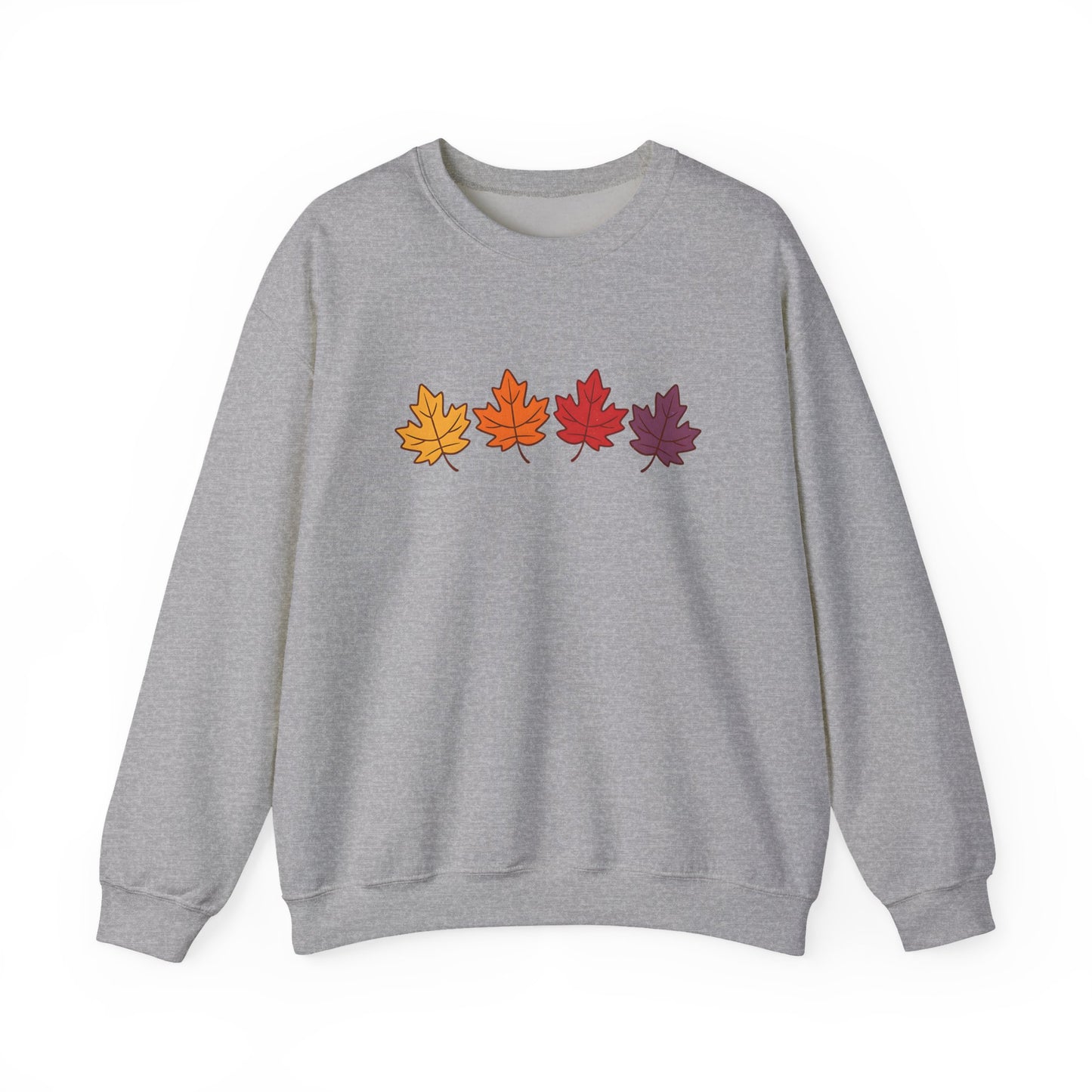 Gradient Autumn Leaves Sweatshirt