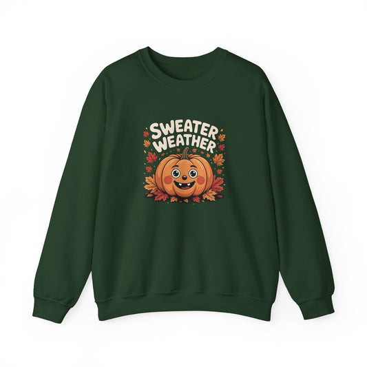 Happy Pumpkin "Sweater Weather" Sweatshirt