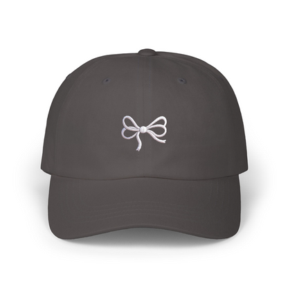 Cute Bow Embroidered Cap