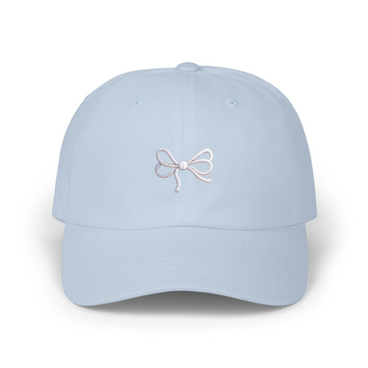 Cute Bow Embroidered Cap