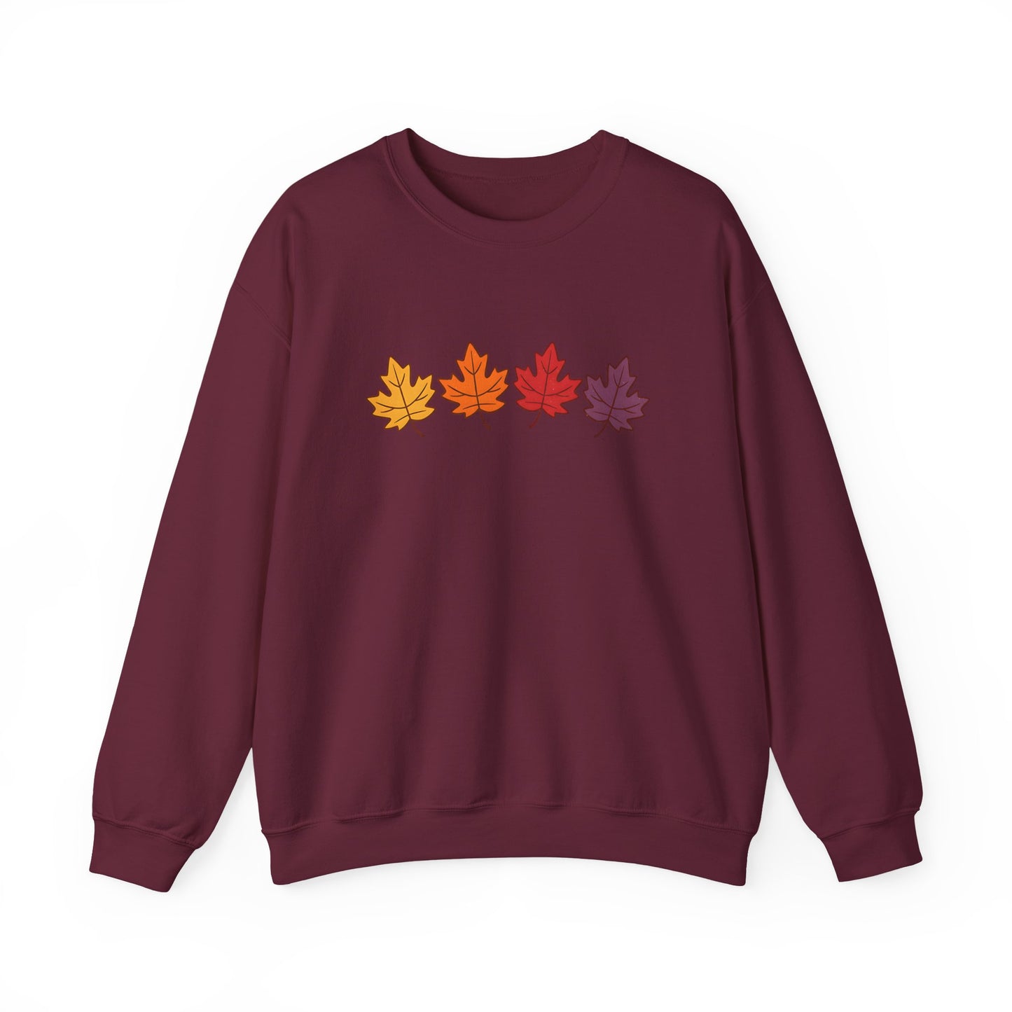 Gradient Autumn Leaves Sweatshirt