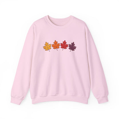 Gradient Autumn Leaves Sweatshirt