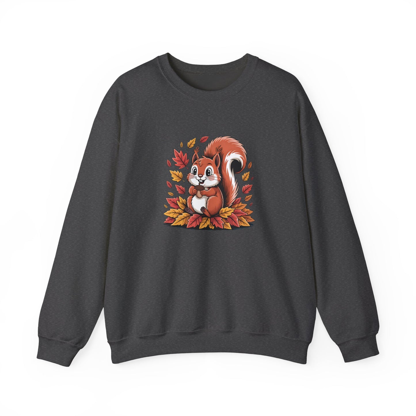 Cozy Autumn Squirrel Sweatshirt